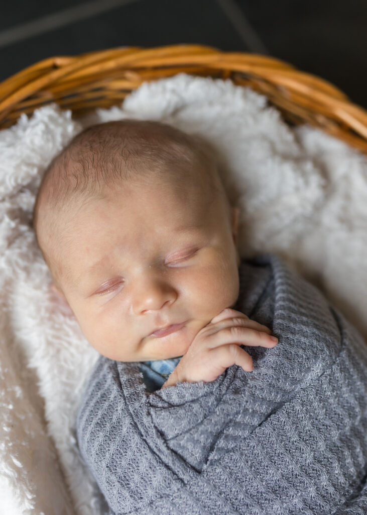 Newborn baby photography in Shelby Township Michigan