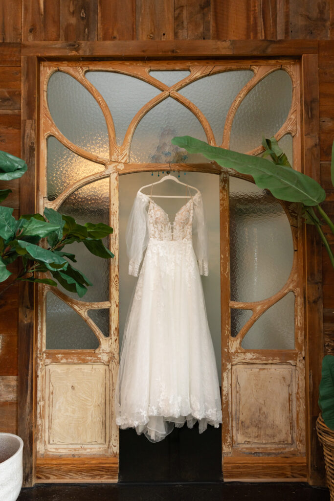 Wedding dress wedding detail photos Holly Michigan